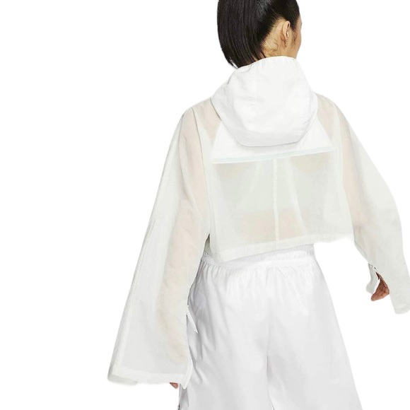 Nike Sportswear Women's Cropped  Woven Windbreaker Jacket Size S - Picture 5 of 16